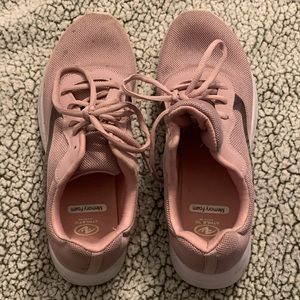 Pink sneakers